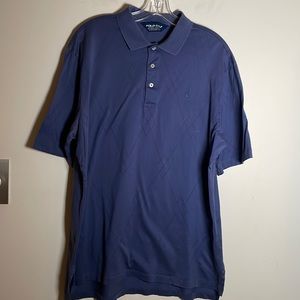 Polo Ralph Lauren Golf shirt blue with pattern L